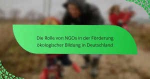 Die Rolle von NGOs in der Förderung ökologischer Bildung in Deutschland