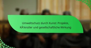 Umweltschutz durch Kunst: Projekte, Künstler und gesellschaftliche Wirkung